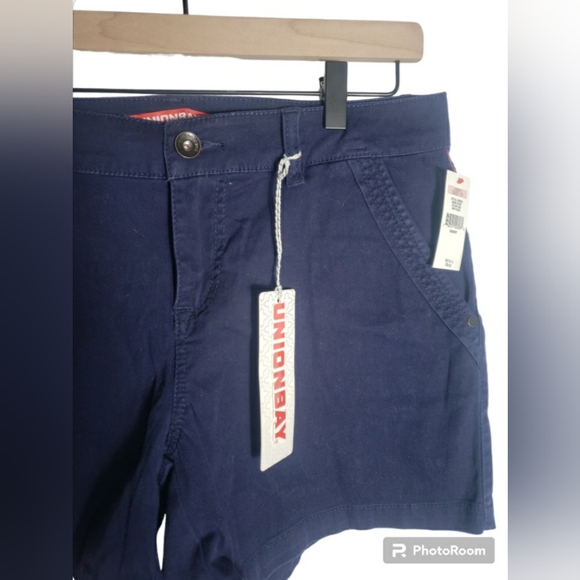 Unionbay Junior Twill Shorts - Size 13 - Picture 3 of 4
